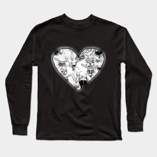 bvnni heart Long Sleeve T-Shirt